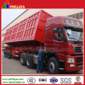 40-50ton Dump Truck Trailer Side Tipper with Hydraulic Cylinders